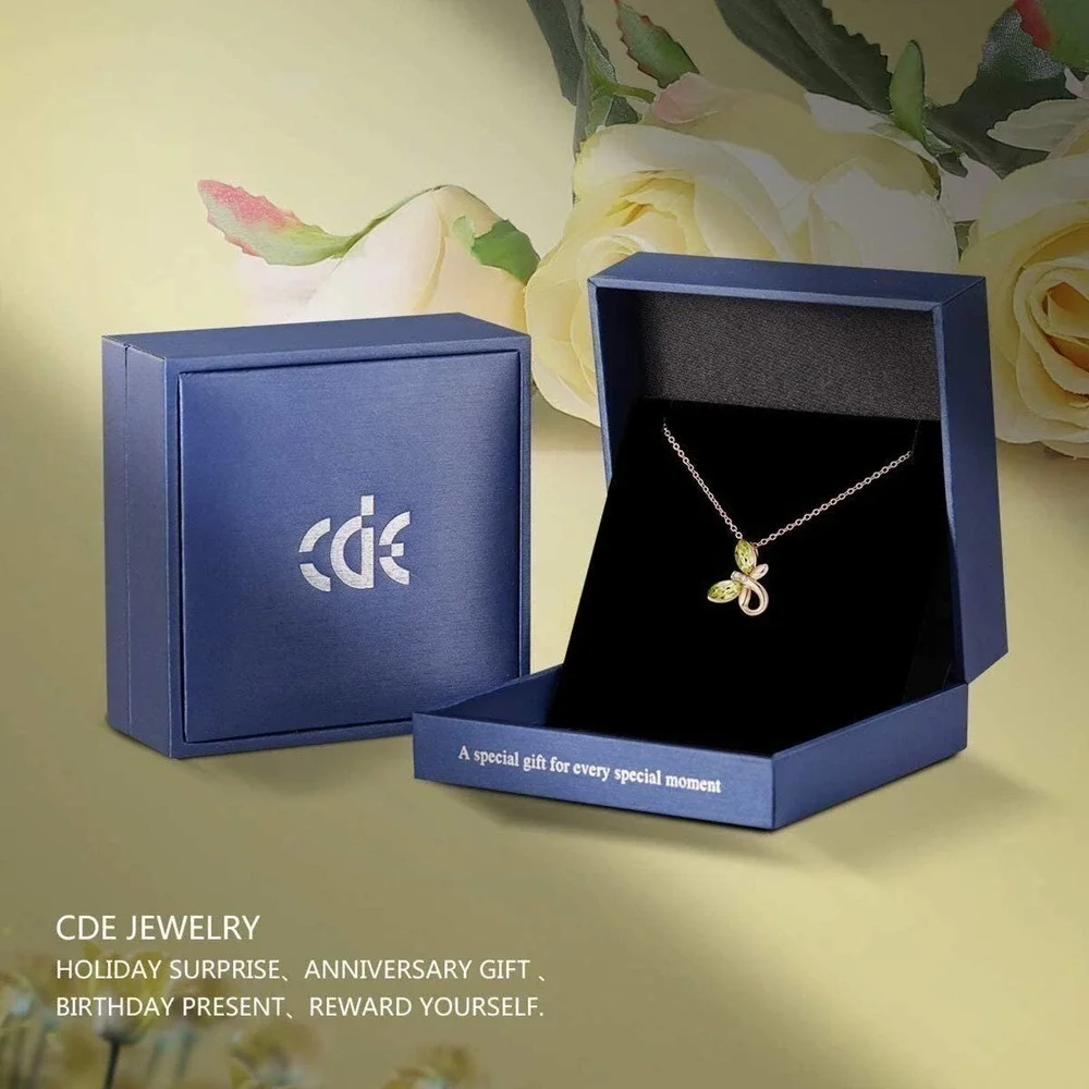 Butterfly Necklaces November Birthstone for Women 925 Sterling Silver Gold Tone‎